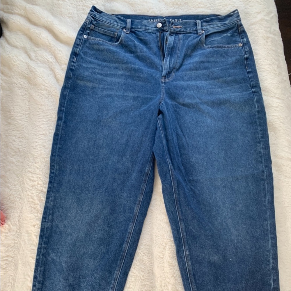Distressed American Eagle Jeans